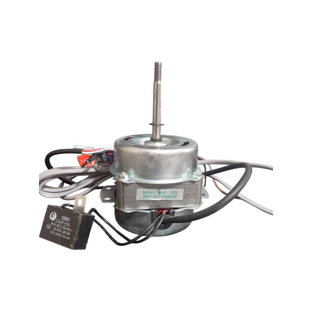 Motor p/ Climatizador Ventisol Clin 35, 60 e 80 litros Original Silencioso 220V - Peça de Reposição