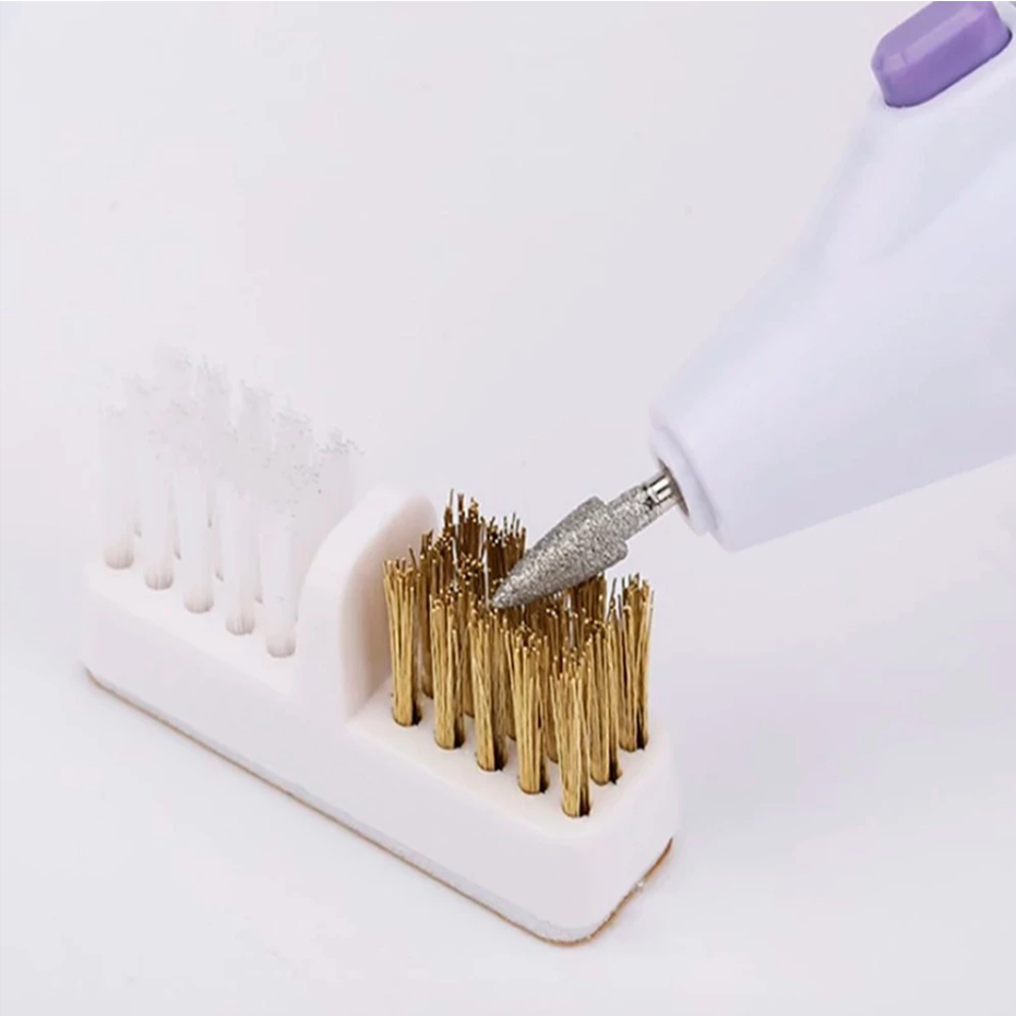 Escovinha de Aço para Limpeza de Broca e Pincéis - Nail Art