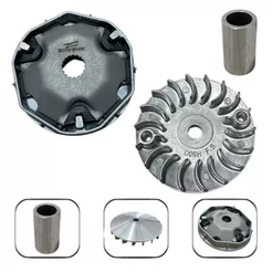 Kit Embreagem Primaria Completa Suzuki Burgman An 125i 2012/2019 (4 Peças + Roletes)