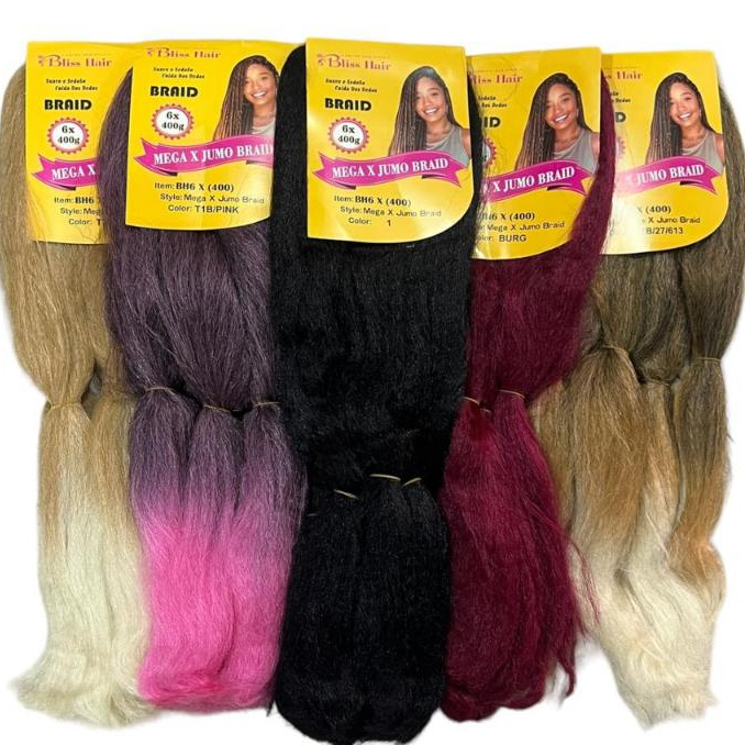 Cabelo BLISS HAIR MEGA X JUMBO  400g  - Jumbao Para Trancas