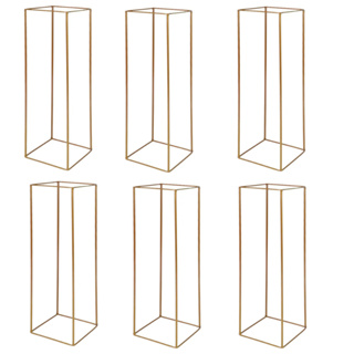 Centro De Mesa 40 ALTURA Kit Com 6 Colunas Em Ferro Para Festa E Decoração 40 ALTURA X 12X12 em Oferta na Shopee