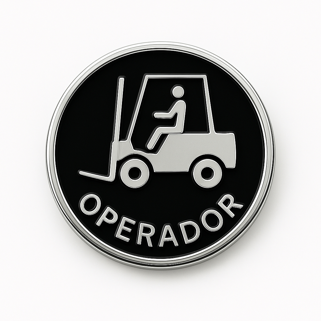 Boton Broche Pin Operador De Empilhadeira 30 Mm - 01 Und