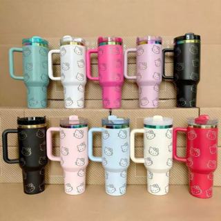 Copo Garrafa Térmico Colorida Com Desenho Com Tampa e Canudo 1200ML Grande Capacidade Para Academia em Oferta na Shopee