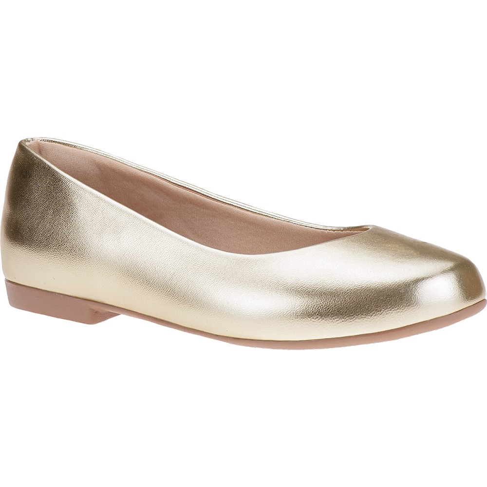 Sapatilha Infantil Feminina Sapato Bico Redondo Rasteira Metalizado Original Barato Festa Blogueira Confortável em Oferta na Shopee