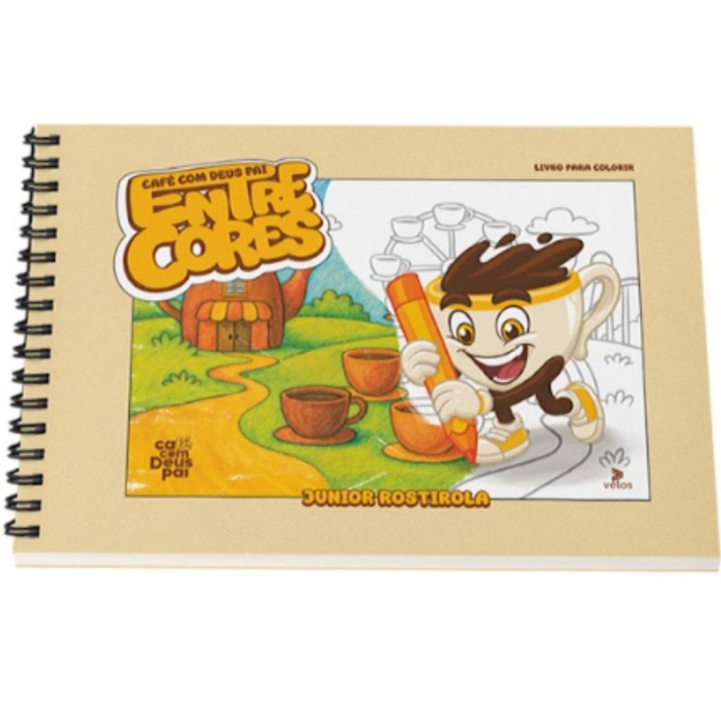 Entre Cores | livro para colorir | Junior Rostirola