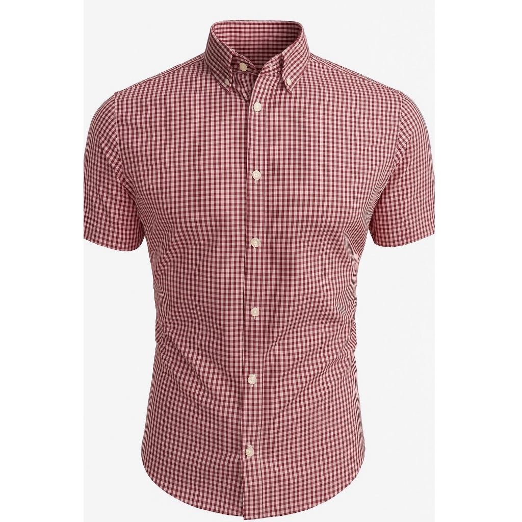 Camisa  Xadrez, Listrada, Masculina, Manga Curta, Slim, Country, Original N7wear