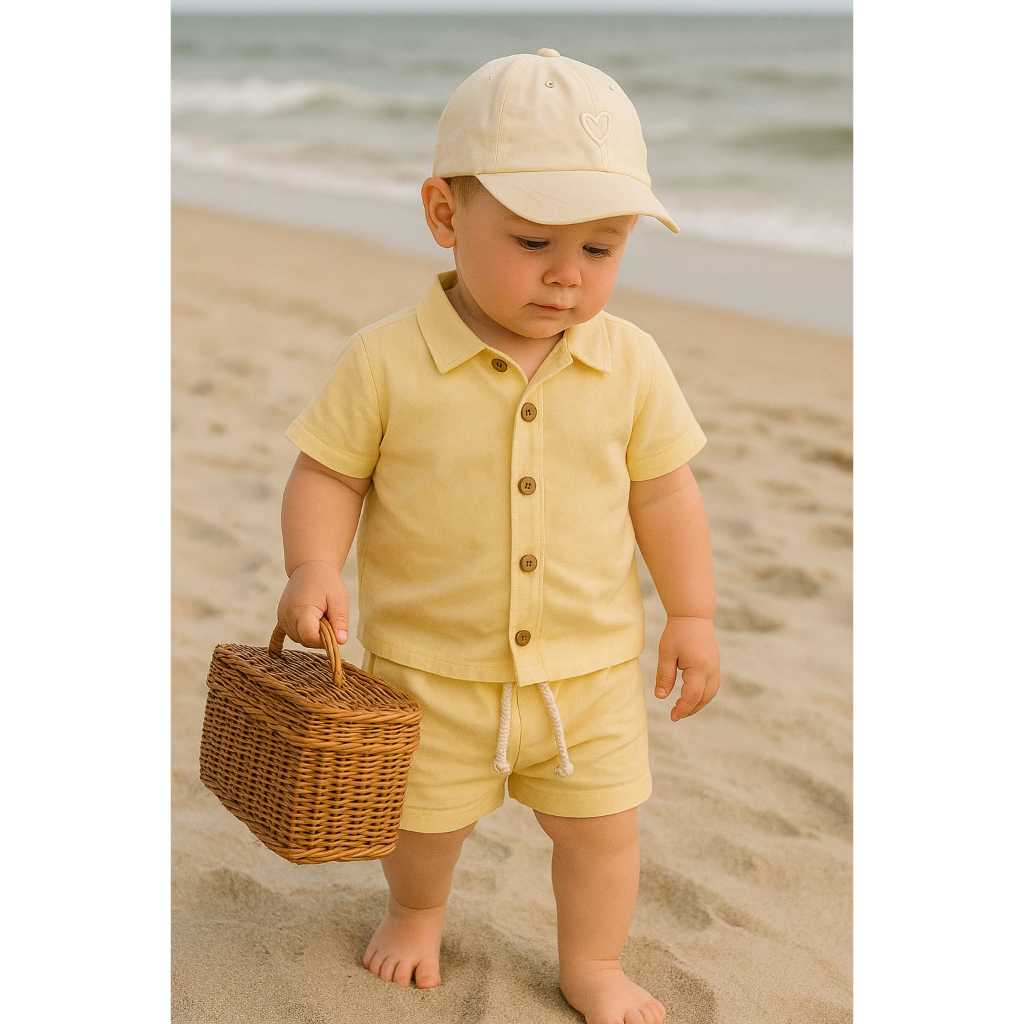 Conjuntinho Mauricinho Infantil - De 1 a 6 Anos em Oferta na Shopee