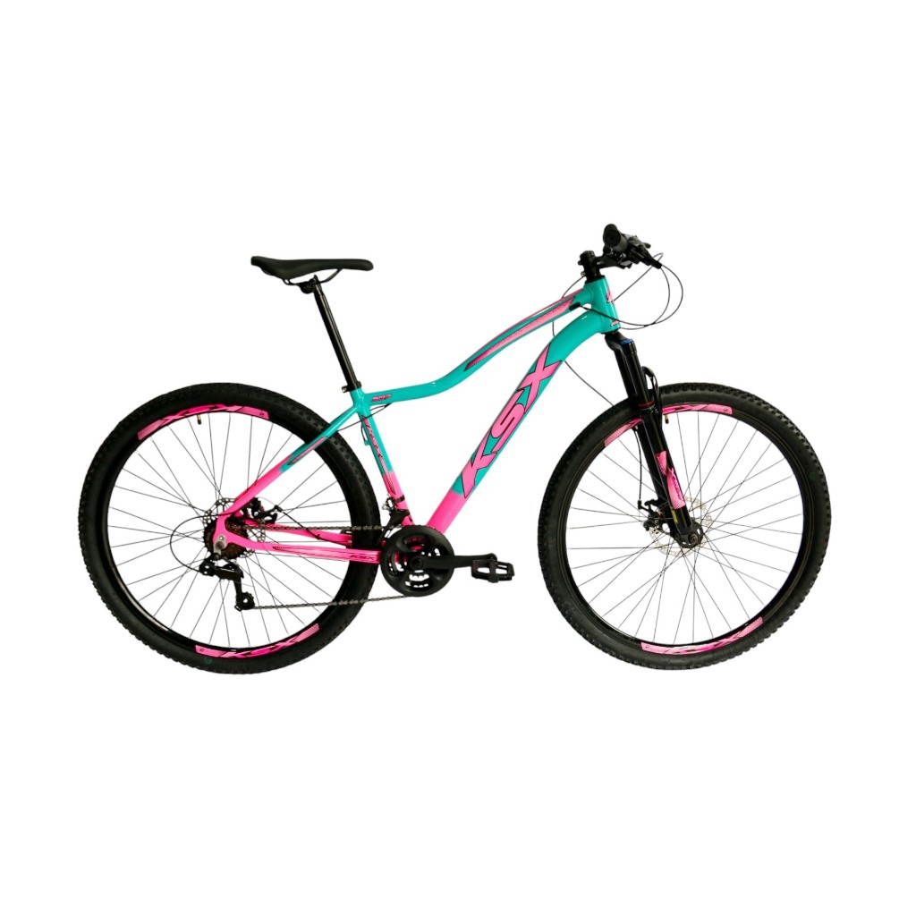 BICICLETA BIKE ARO 29 MTB ALUMÍNIO KSX 21V MARCHAS INDEX CAB. INTERNO FEMININA em Oferta na Shopee