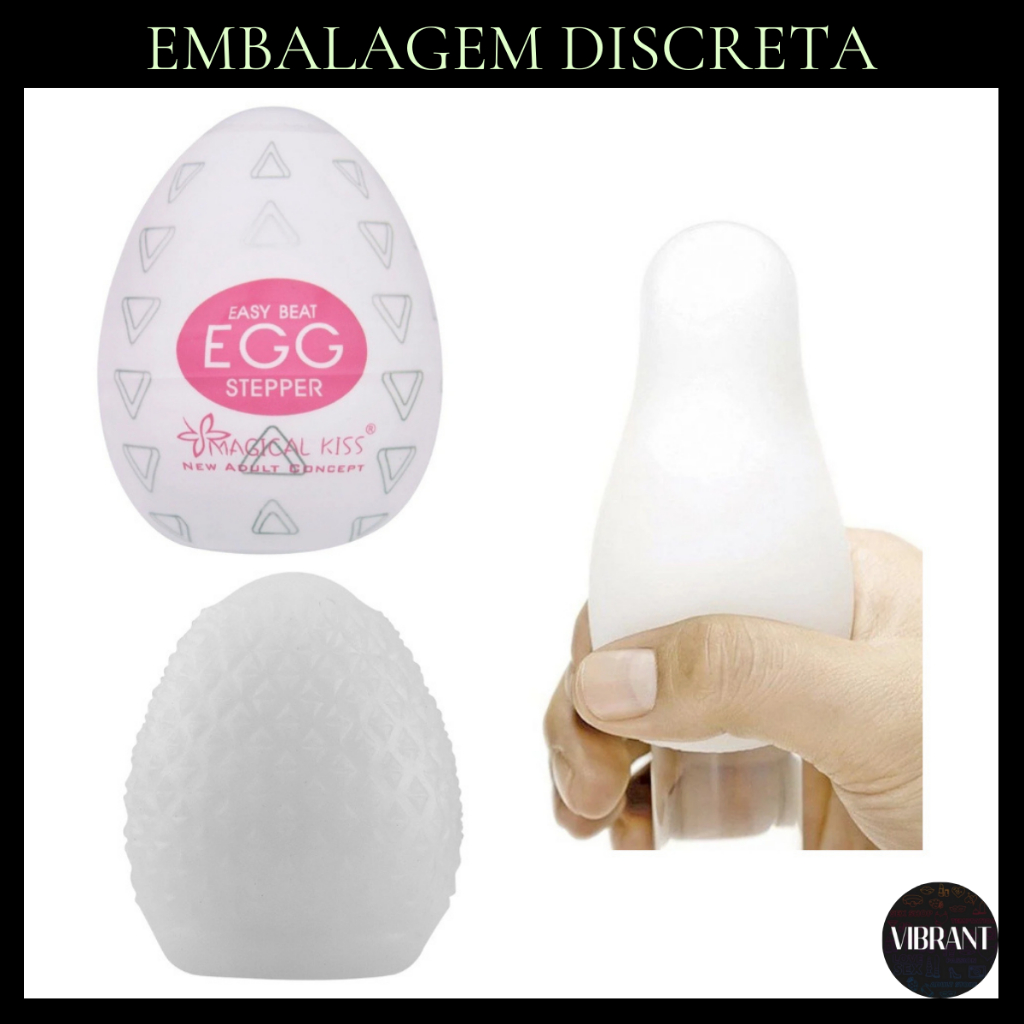 Masturbador egg Masculino texturizado Masturbador Ovo portátil discreto mágico Kiss Erótico sexshop em Oferta na Shopee