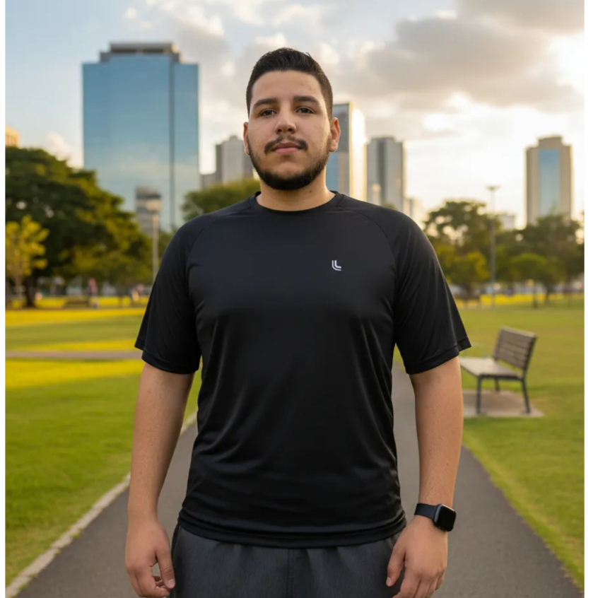 Camiseta Masculina Lupo Sport Tecido Respiravel Corrida Academia em Oferta na Shopee
