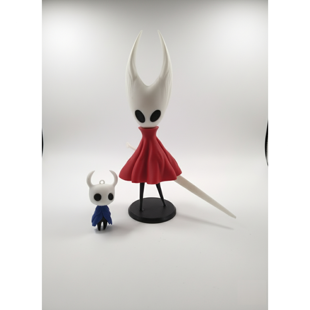 Action Figure Hollow Knight Kit: Hornet + O Cavaleiro | Colecionável Gamer Decoração Fãs