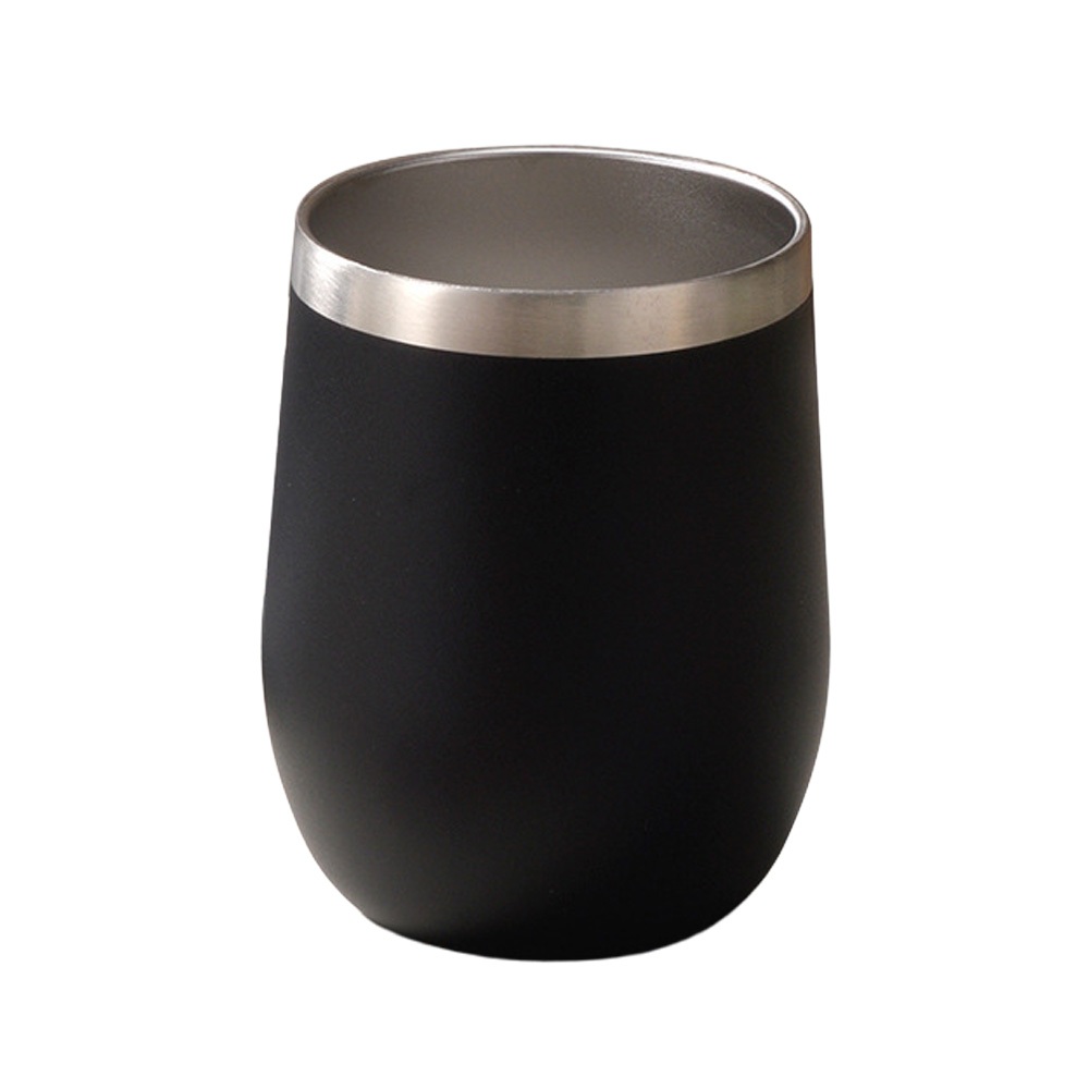 Copo Térmico Tipo Cuia Com Tampa, 350ml, Parede Dupla Inox, Café, Água, Cerveja, S3-CPTA em Oferta na Shopee