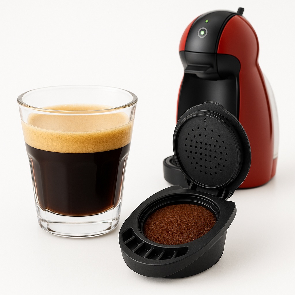 Cápsula Reutilizável para Café Compatível Dolce Gusto | Adaptador Suporte Café em Pó em Oferta na Shopee
