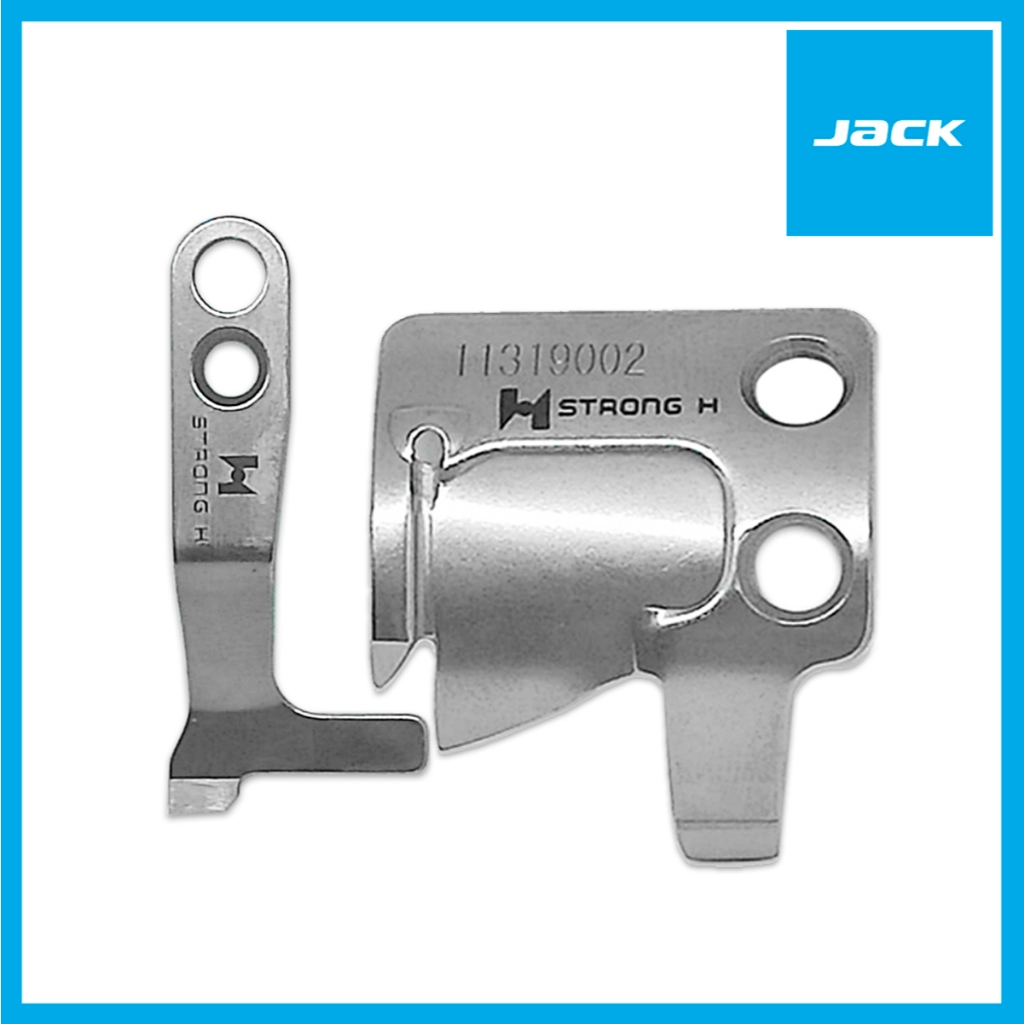 Conjunto Faca Fixa Movel Original JACK Maquina Reta industrial JACK A2 A3 A4