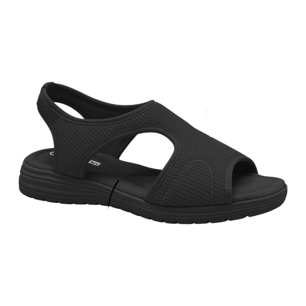 Sandália Comfort Flex Papete Feminina em Lycra Confortável em Oferta na Shopee