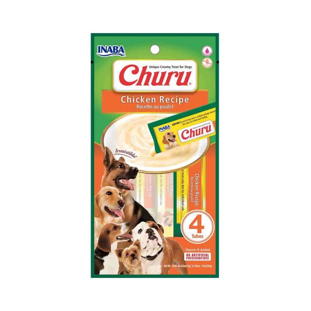 Churu Dog Sabor Frango Caixa Com 6 Unidades