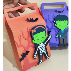 lembrancinha Halloween, caixinha personalizada, caixinha para doces, lembrancinha festa infantil, caixinha guloseimas,