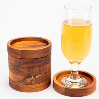 Porta Copo de Mesa Porta Copo Madeira Descanso de Copo em Oferta na Shopee