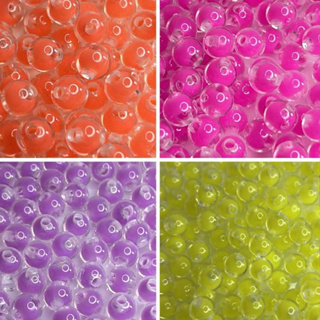 Bola Translucida Com Miolo Cores Passante 10mm P/Pulseira Chaveiro em Oferta na Shopee