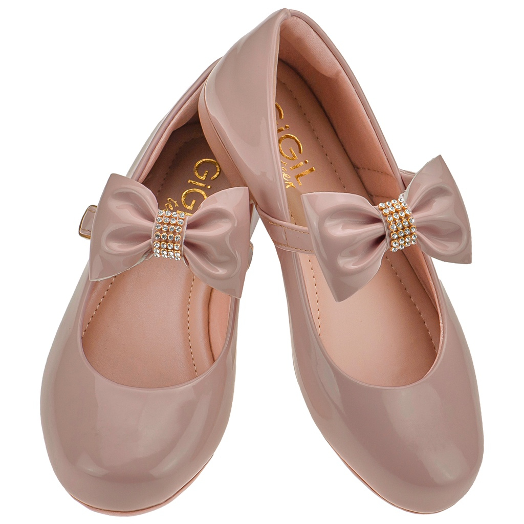 Sapatilha Infantil Sapato Sandália Leve Boneca Salomé Menina Laço Strass Festa Confortável Moda Atual Blogueira em Oferta na Shopee