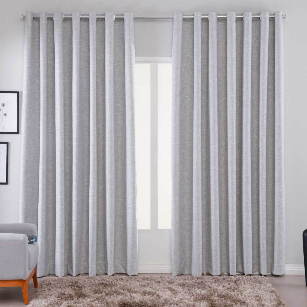 Cortina de Gaze de Linho Cinza: Onde Comprar | BuscaProdutos