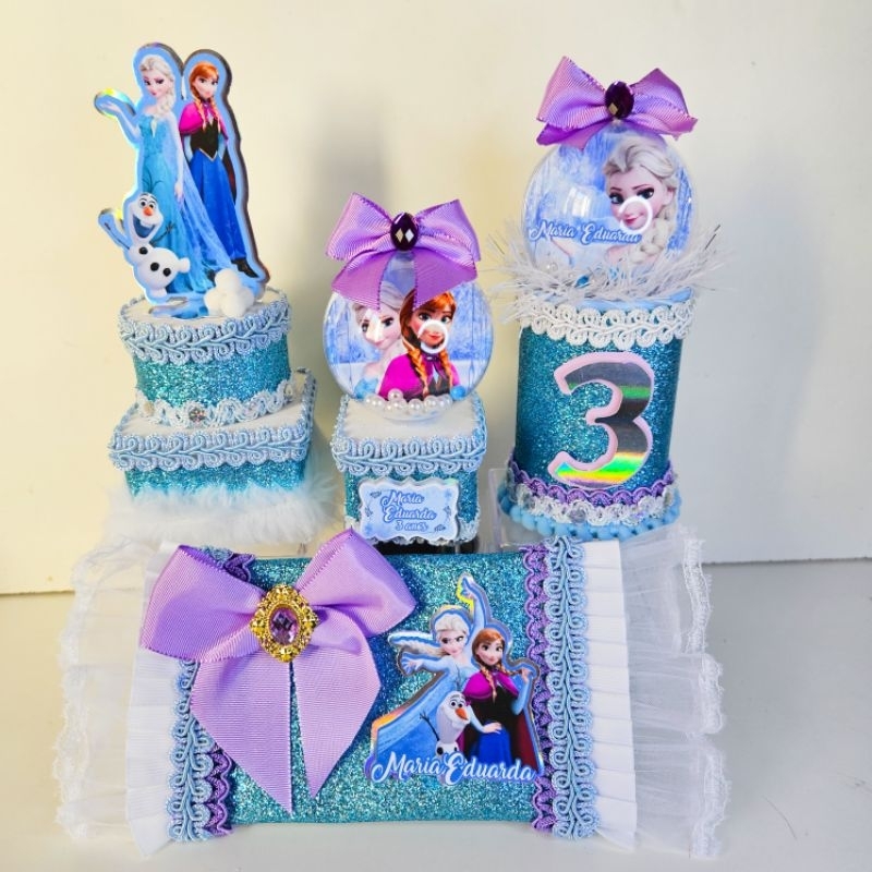 kit 20 personalizado frozen . lembrancinha frozen . kit festa frozen