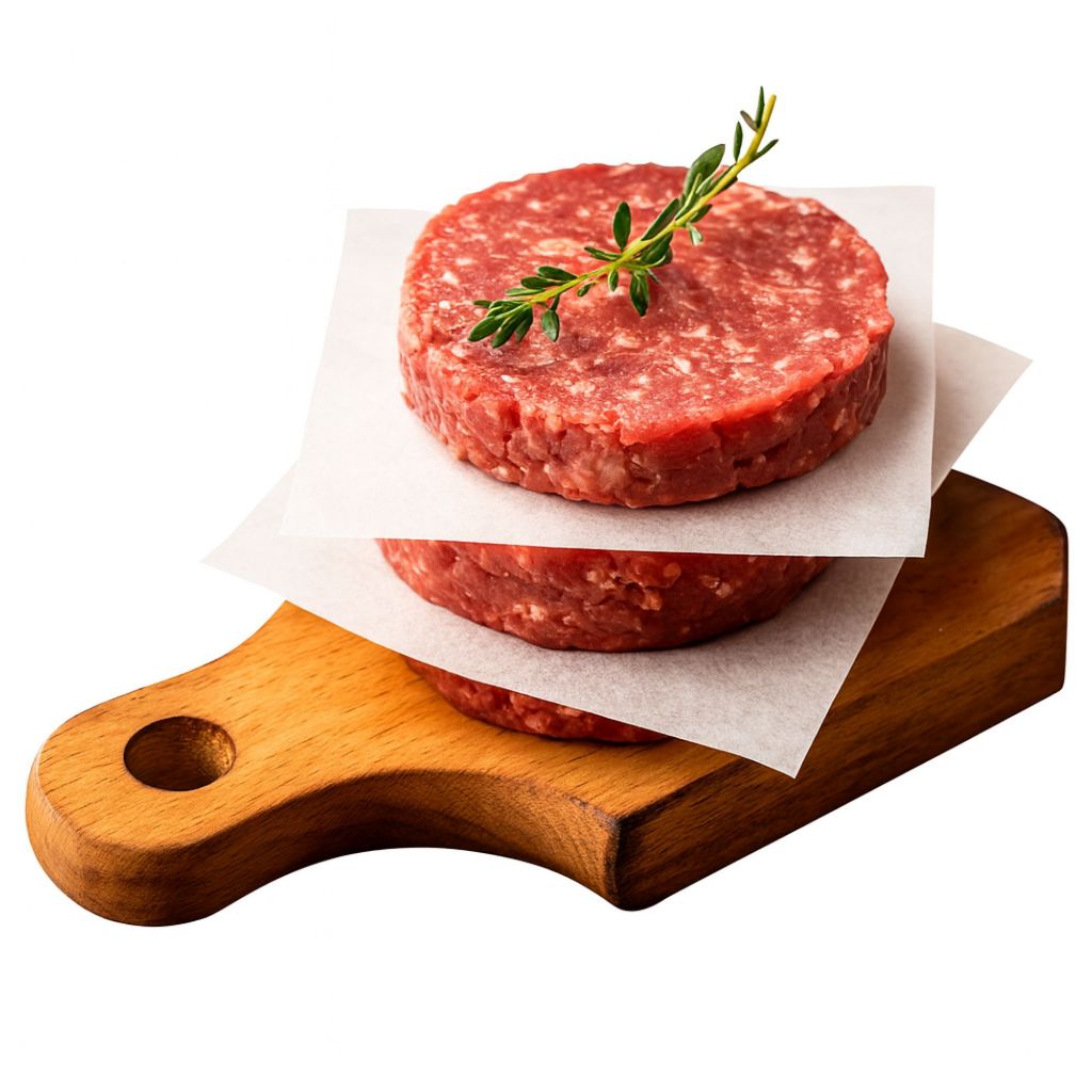 Papel Separador de Hamburger Carne 15x15 Quadrado Papel Manteiga Parafinado