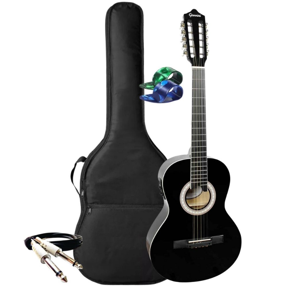 Kit Viola Caipira Giannini Elétrica Vs14 Eq + Acessorios em Oferta na Shopee