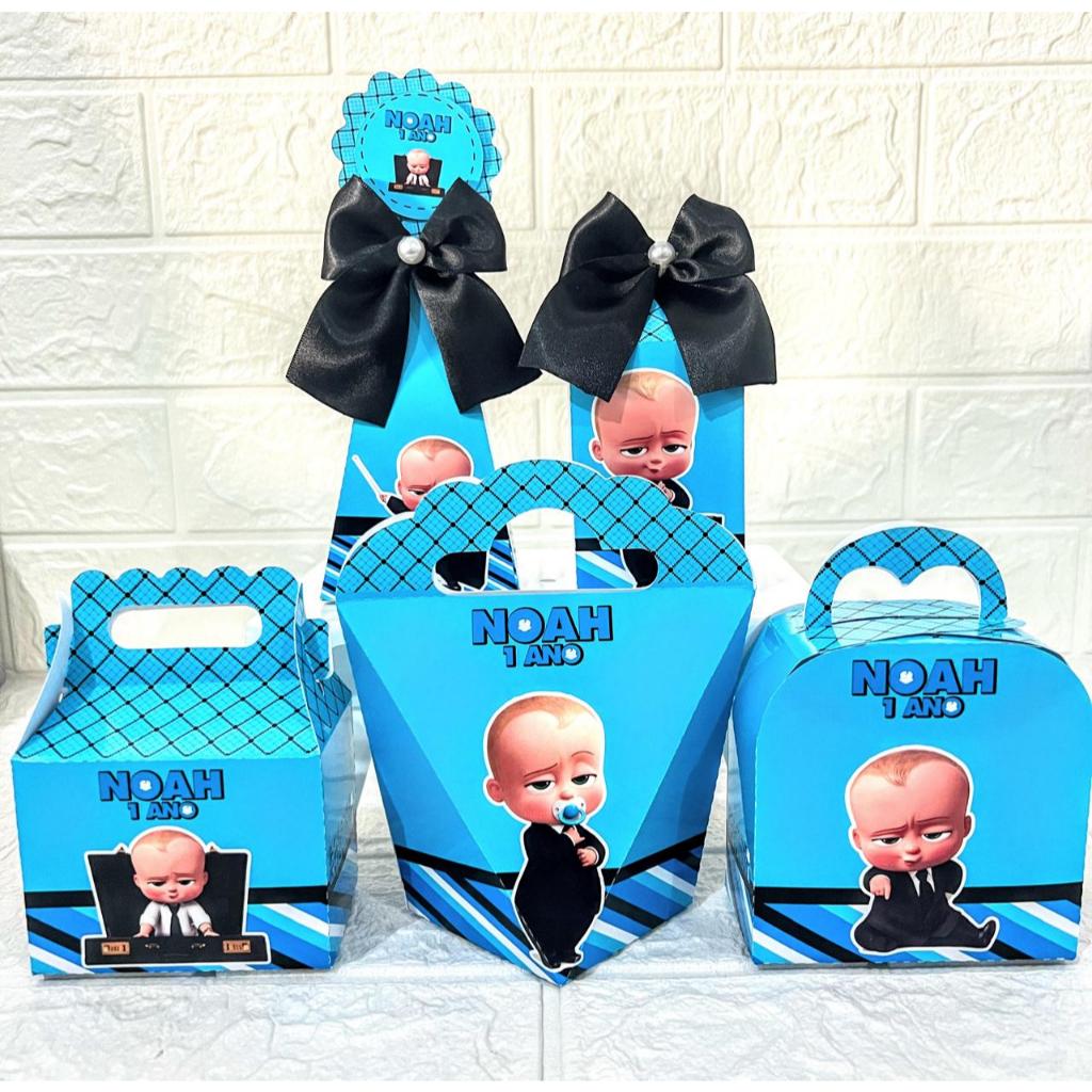 Personalizados O Poderoso Chefinho (PEGUE E MONTE) / Kit Caixinhas Personalizadas / Lembrancinhas e Mimos para festa