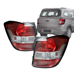 Lanterna Traseira Gm Spin 2013 A 2018 Borda Preta Original Fitam