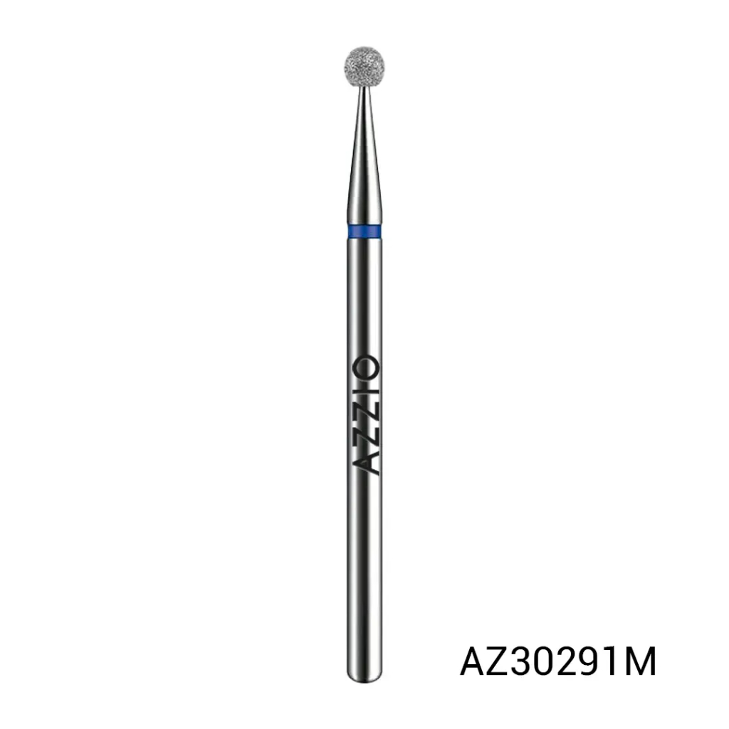 Azzio Broca Diamond – Faixa Azul | Ponta Arredondada (Boleador)