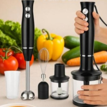 110V
Mixer 4 em 1 Portátil 400W  HAND BLENDER NF-8009S– Batedor, Triturador, Copo e Fouet ...