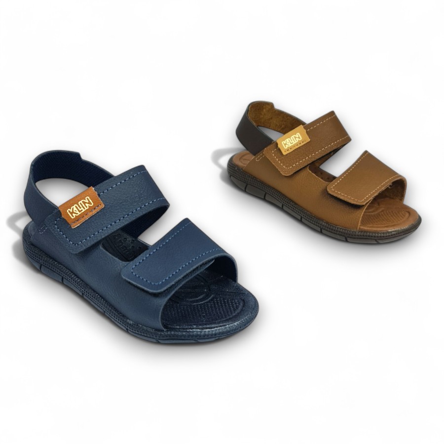 Sandália Infantil Meninos Klin 171266 em Oferta na Shopee