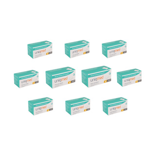 Kit 10 Caixas Álcool Swab 70% Saches Lenço Umedecido C/100 Unidades Cada - Uniqmed em Oferta na Shopee