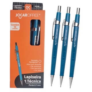 98028 - Lapiseira Técnica Hexagonal 0.7mm Jocar Office Azul em Oferta na Shopee