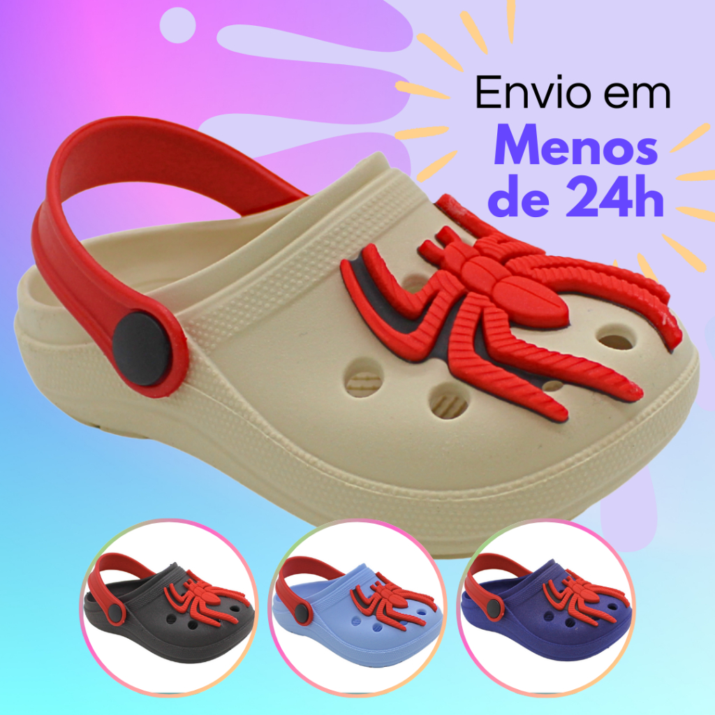 Babuche Infantil Menino Confortável Leve Macio Papete Antiderrapante Sandália 19 Ao 32