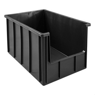 Kit 2 Caixa Plástica Bin Grande Organizadora Gaveteiro 61 Litros Com Abertura Frontal Em V - Cores em Oferta na Shopee