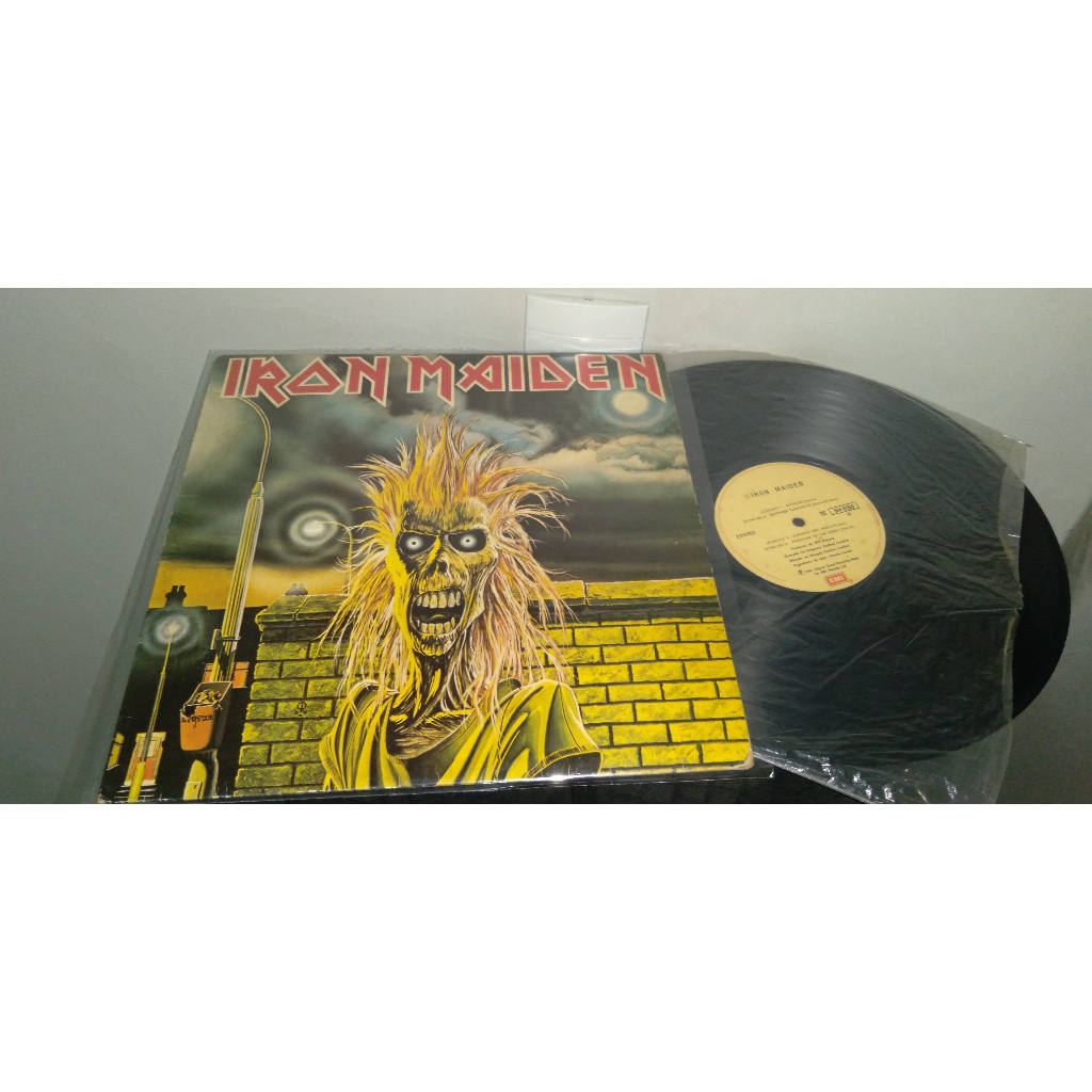 1° LP Estreia Iron Maiden 1980 Paul Dianno Disco Vinil EMI