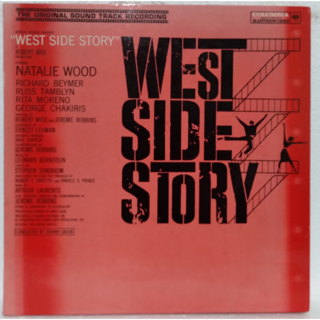 Lp - West Side Story (Natalie Wood, Richard Beymer) - Imp Usa - 1961