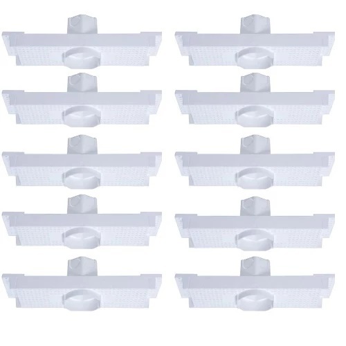 KIT 10 Caixa de Embutir Spot Led P/ Laje 5w - MR16 Plasled em Oferta na Shopee