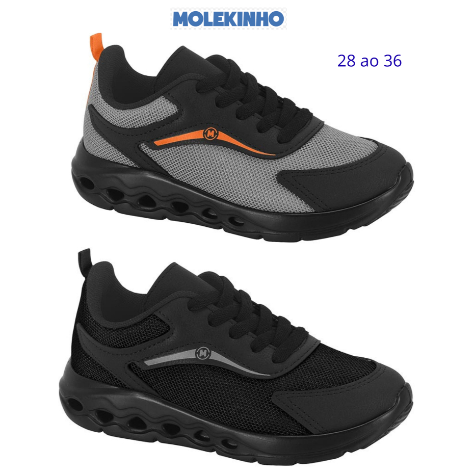 TÊNIS INFANTIL MENINO ULTRALEVE CASUAL SPORT MOLEKINHO 2872.102