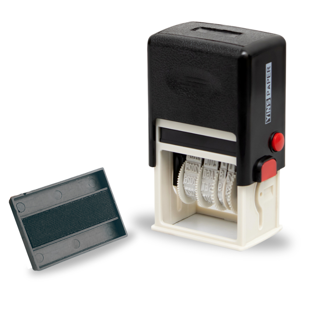 Refil Almofada Datador YIN'S PAPER carimbo datador em Oferta na Shopee