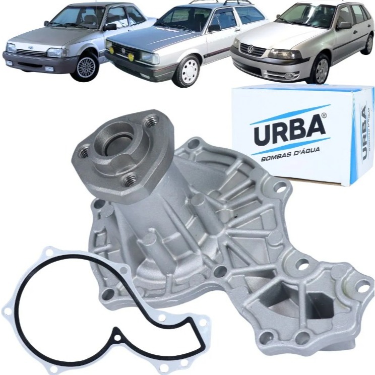 Bomba D’Água URBA UB0628 Ford Escort XR3 Ghia GLX Hobby Guarujá E Pampa 1.6 1.8 2.0 Novo e Original