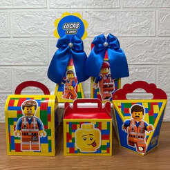 Personalizados Para Festa Lego Kit Para Festas (PEGUE MONTE)