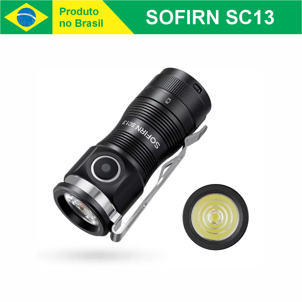 Lanterna Sofirn SC13 1300 lúmens