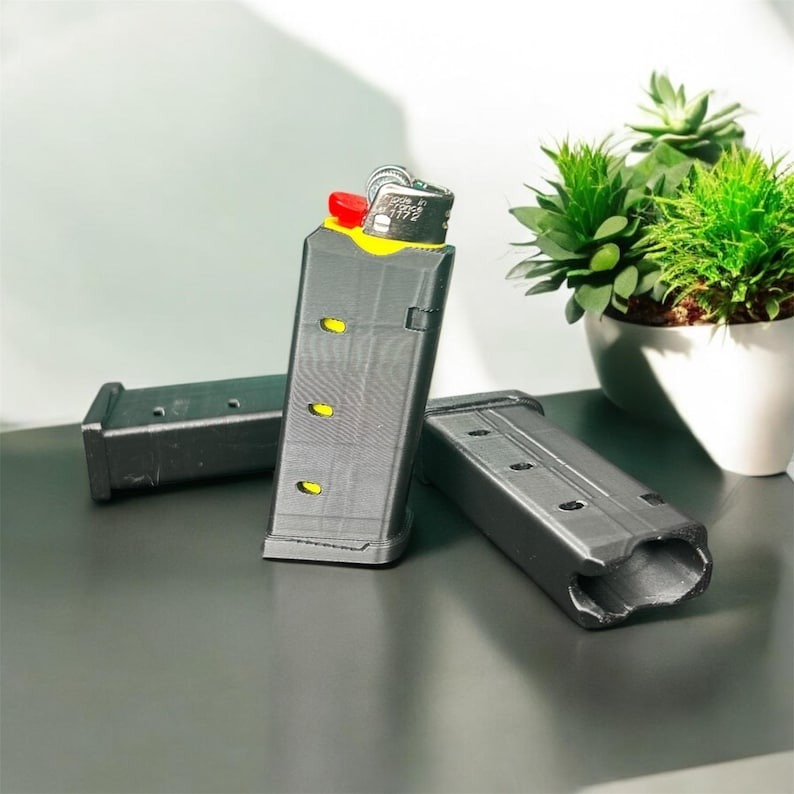 Capa de Proteção para Isqueiro BIC | Pente de Glock | Tamanho Clássico(Maxi)
