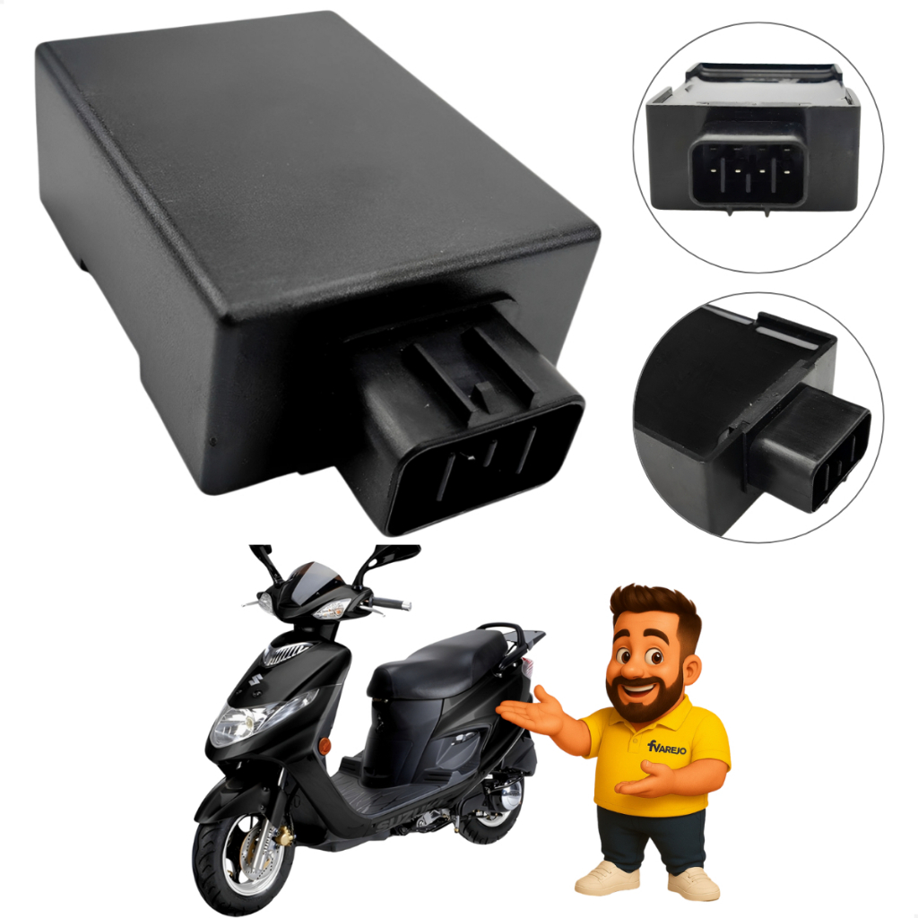 Cdi Modulo Burgman 125 Carburada Ano 2005 2006 2007 2008 2009 2010