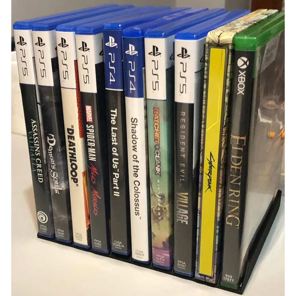 Organizador Jogos Console Playstation Xbox DVD 10 Lugares
