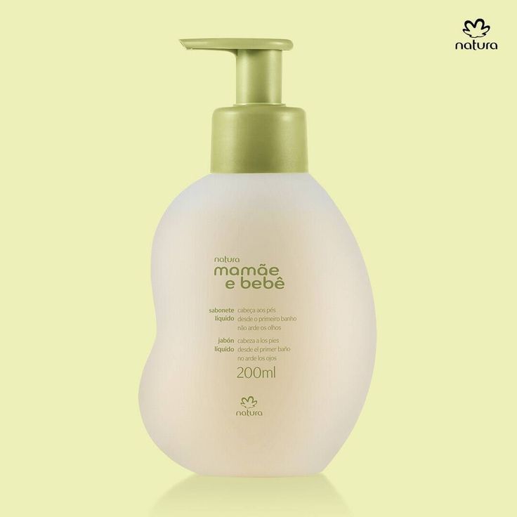 Sabonete Líquido Mamãe e Bebê 200 ml  Natura