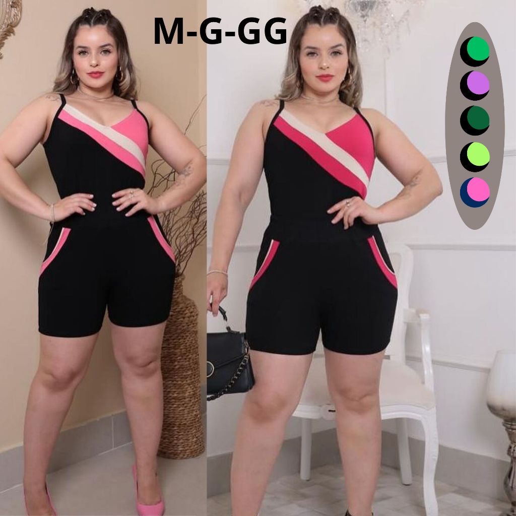 Conjunto Feminino Moletinho Short e Regata